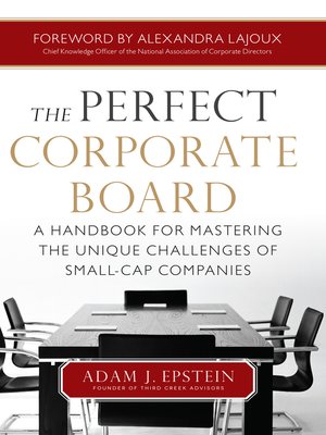 cover image of The Perfect Corporate Board
